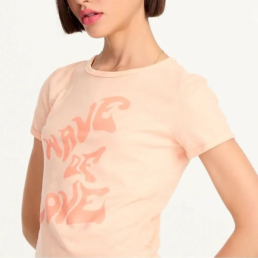 ‎J. Crew Graphic Cropped Tee T-shirt